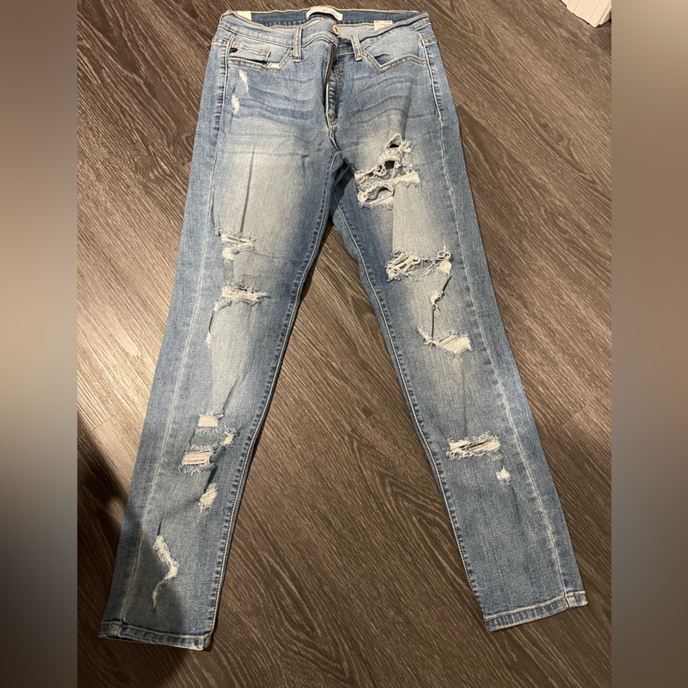 Ripped Denim Jeans